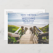 ビーチ写真はがきを保存する 案内ポストカード (正面/裏面)