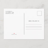 ビーチ写真はがきを保存する 案内ポストカード (裏面)