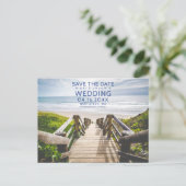 ビーチ写真はがきを保存する 案内ポストカード (スタンド正面)