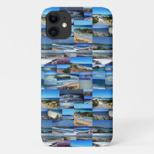 ビーチ写真コラージュ、 iPhone 11 ケース