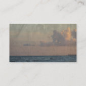 ビーチ写真結婚のWebサイト挿入カード エンクロージャーカード (裏面)