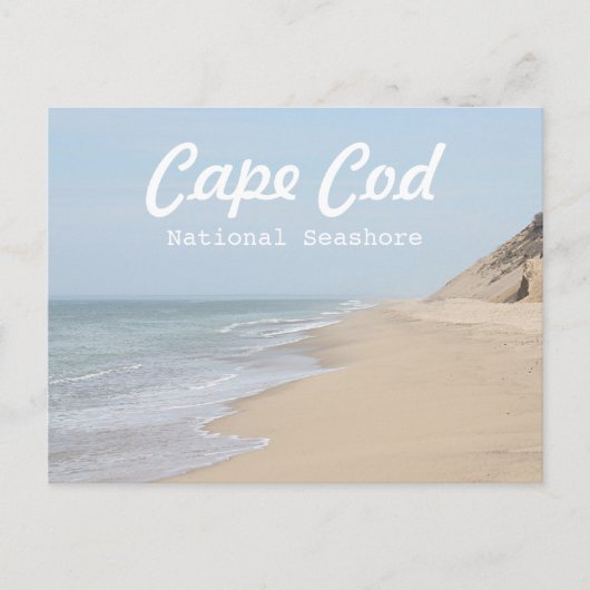 ビーチ写真 ポストカード (正面)