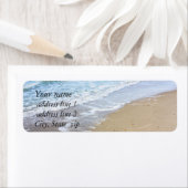 ビーチ写真 ラベル (インサイチュ)