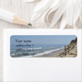 ビーチ写真 ラベル (インサイチュ)