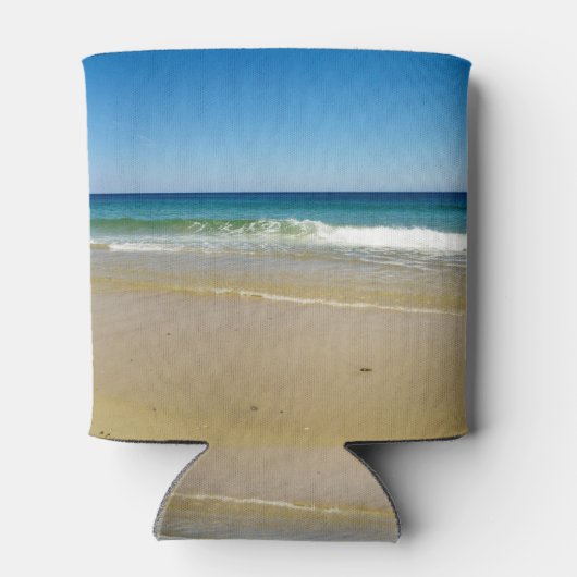 ビーチ写真 缶クーラー (裏面)