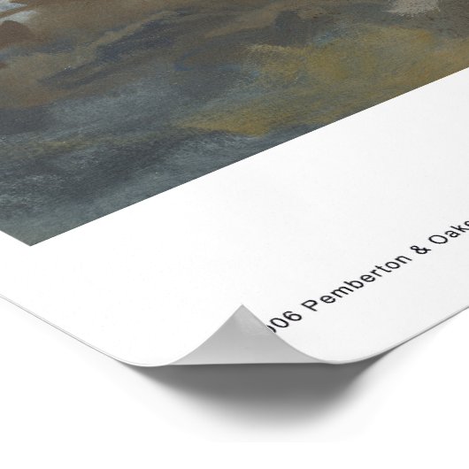 ビーチ分割 ポスター (角)