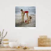 ビーチ分割 ポスター (キッチン)