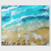 ビーチ分離 ラッピングペーパー (フラット)