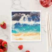 ビーチ切り離し スタンダードランチョンナプキン (インサイチュ)