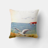 ビーチ前面 クッション (裏面)