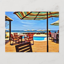 ビーチ前面 ポストカード