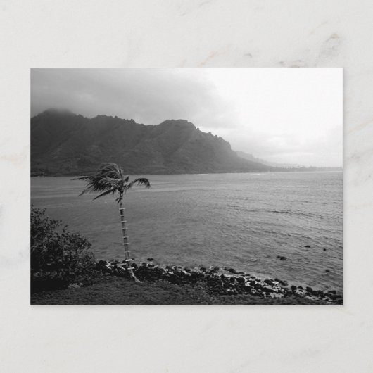 「ビーチ前」はがき ポストカード (正面)