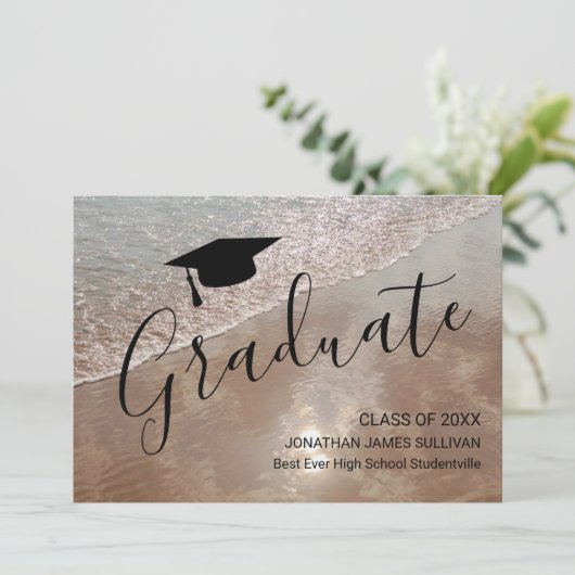 ビーチ卒業 案内状 (スタンド正面)