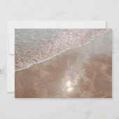 ビーチ卒業 案内状 (裏面)