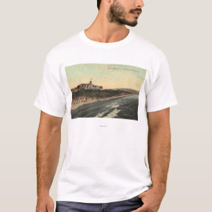 ビーチ及びホテルRedondoの眺め Tシャツ
