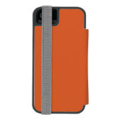 ビーチ及び凧-ワシントン州の海岸 INCIPIO iPhoneウォレットケース (フォリオ裏面)