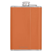 ビーチ及び凧- La押し、ワシントン州 フラスク (裏面)