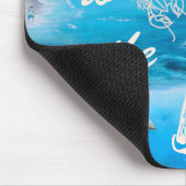 ビーチ及び海絵画生 マウスパッド (コーナー)