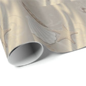 ビーチ及び貝の結婚 ラッピングペーパー (ロールコーナー)