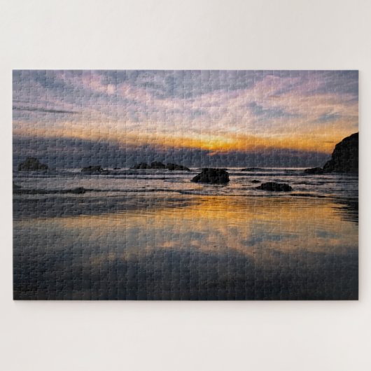 ビーチ反射パズル ジグソーパズル (横)