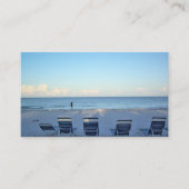 ビーチ名刺を歩く 名刺 (正面)