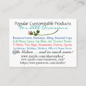 ビーチ名刺 名刺 (裏面)