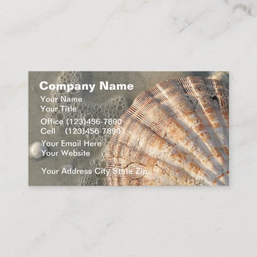 ビーチ名刺 名刺 (正面)