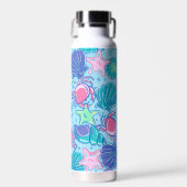 ビーチ名門私立校風のシェルカニ ウォーターボトル (正面)