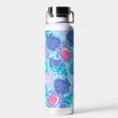 ビーチ名門私立校風のシェルカニ ウォーターボトル (背面)