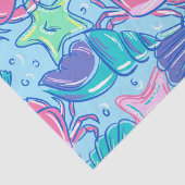 ビーチ名門私立校風のシェルカニ 薄葉紙 (詳細)