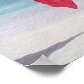 ビーチ国旗警告- Storm's 1985 ポスター (角)