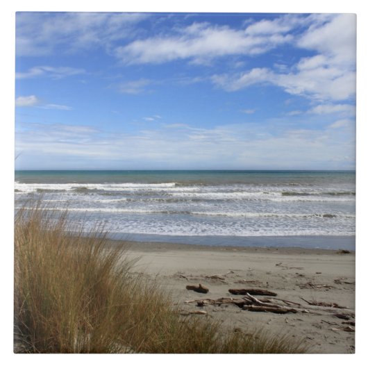 ビーチ場面 タイル (正面)