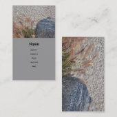 ビーチ場面 名刺 (正面/裏面)