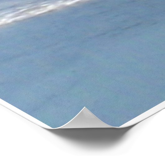 ビーチ場 ポスター (角)