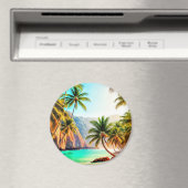 ビーチ壁紙 マグネット (インサイチュ (食洗機))