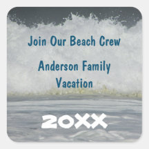 ビーチ夏休み海懇親会トリップエンベロープ