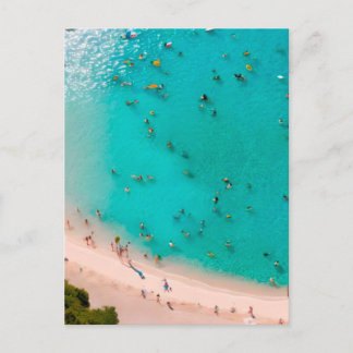 ビーチ夏 ポストカード