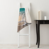 ビーチ夕日 シェルパブランケット (インサイチュ)