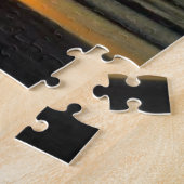 ビーチ夕日 ジグソーパズル (側面)