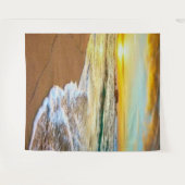 ビーチ夕日 タペストリー (正面(横))