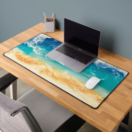 ビーチ夕日 デスクマット