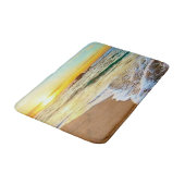 ビーチ夕日 バスマット (アングル)