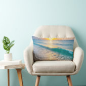 ビーチ夕日 ランバークッション (椅子)