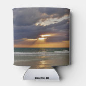 ビーチ夕日 缶クーラー (裏面)