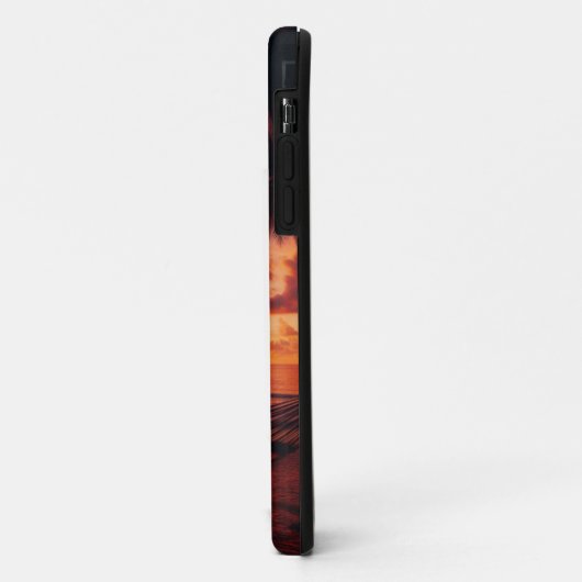 ビーチ夕日 Case-Mate iPhoneケース (裏面/左)