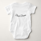 ビーチ夢 ベビーボディスーツ (裏面)