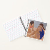 ビーチ女性台帳 ノートブック (内部)