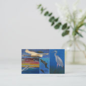 「ビーチ好きの名刺」 名刺 (スタンド正面)