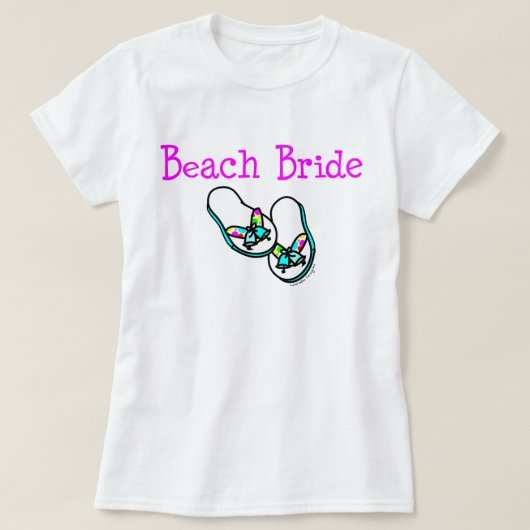 ビーチ嫁 Tシャツ (デザイン正面)