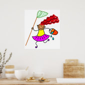 ビーチ子 ポスター (キッチン)